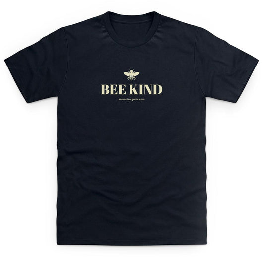 Image of Vegan certified and Organic 'Bee Kind' T-Shirt in black