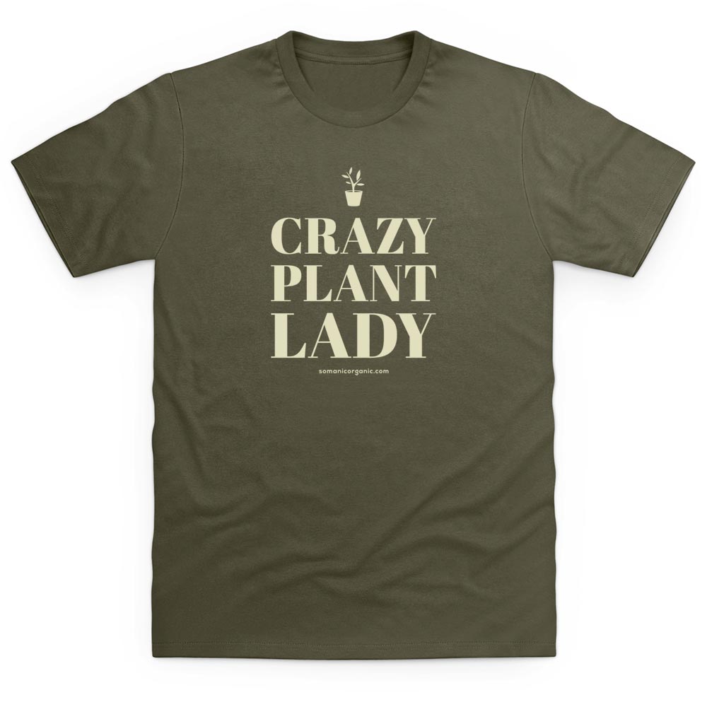 Crazy plant lady t clearance shirt